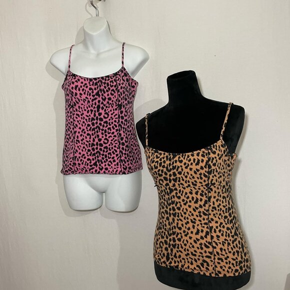 Betsey Johnson Tops - Betsey Johnson Cheetah Tank Bundle